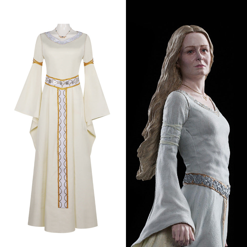 Medieval Shieldmaiden Gown for Women, costume photo