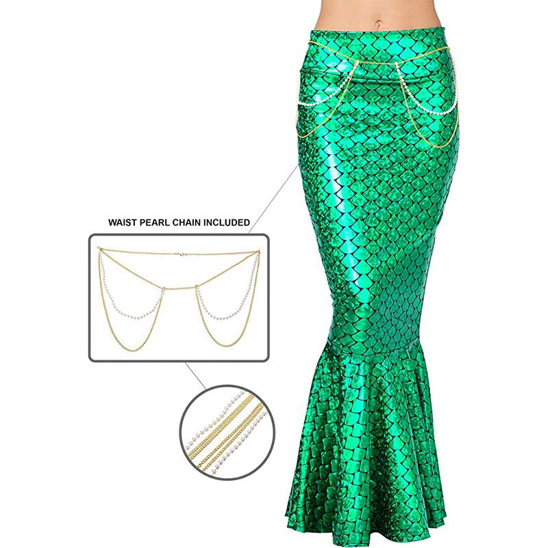 Mermaid Costume for Women, product photo 6 on a white background