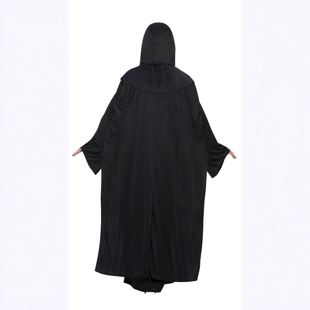 Wizard Robe for Kids and Adults, front view on a white background