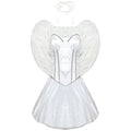 Halloween Wings Evil Elf Angel Costume Cosplay Makeup Ball Performance Costume