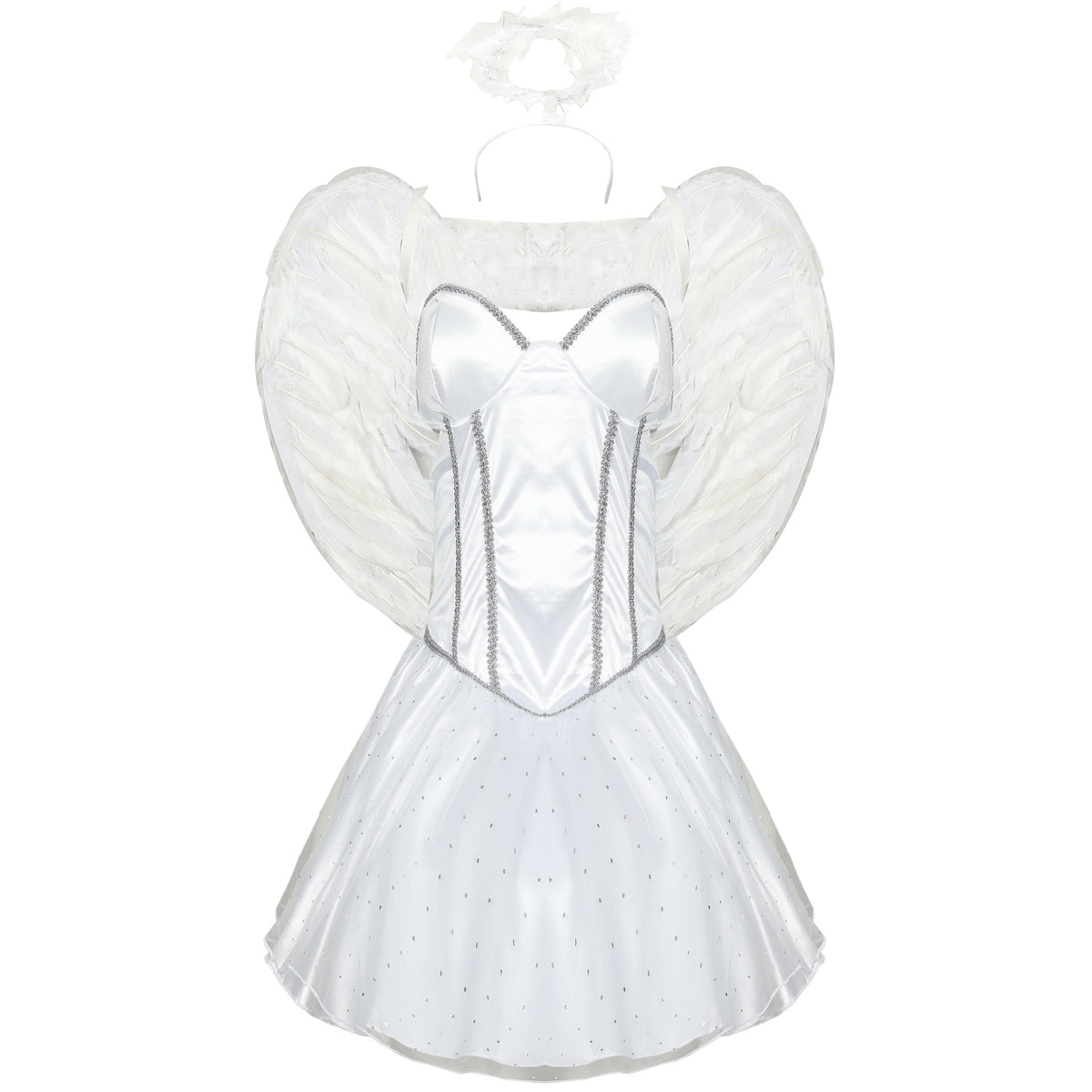 Halloween Wings Evil Elf Angel Costume Cosplay Makeup Ball Performance Costume