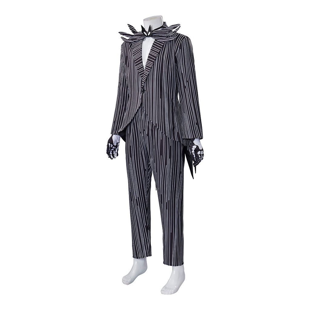 Jack Skellington Costume Adult Nightmare Before Christmas Suit Halloween Cosplay – photo 2