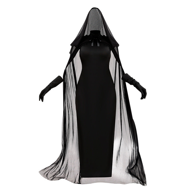 Vampire Witch Costume for Women, product photo 3 on a white background