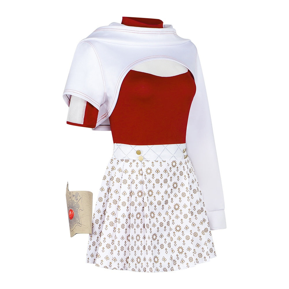 Zombies High School Addison Costume for Adults, product photo 3 on a white background