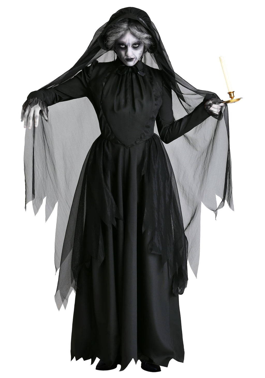 Zombie Ghost Bride Costume Women Horror Vampire Halloween Cosplay