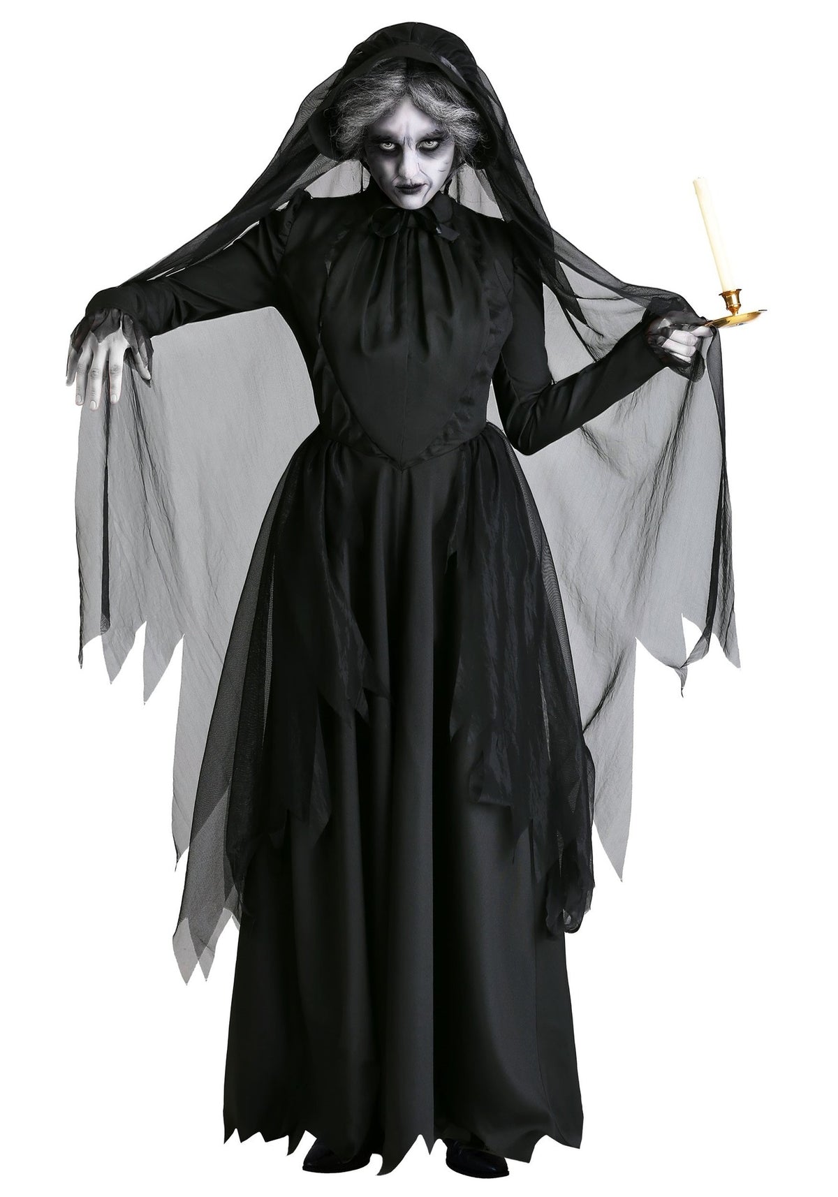 Zombie Ghost Bride Costume Women Horror Vampire Halloween Cosplay