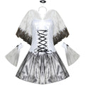 Dark Angel Zombie Costume for Adults, product photo 6 on a white background