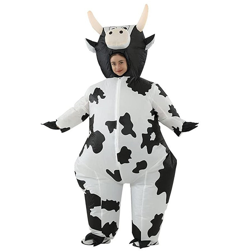 Inflatable Cow Costume for Adults, product photo 6 on a white background