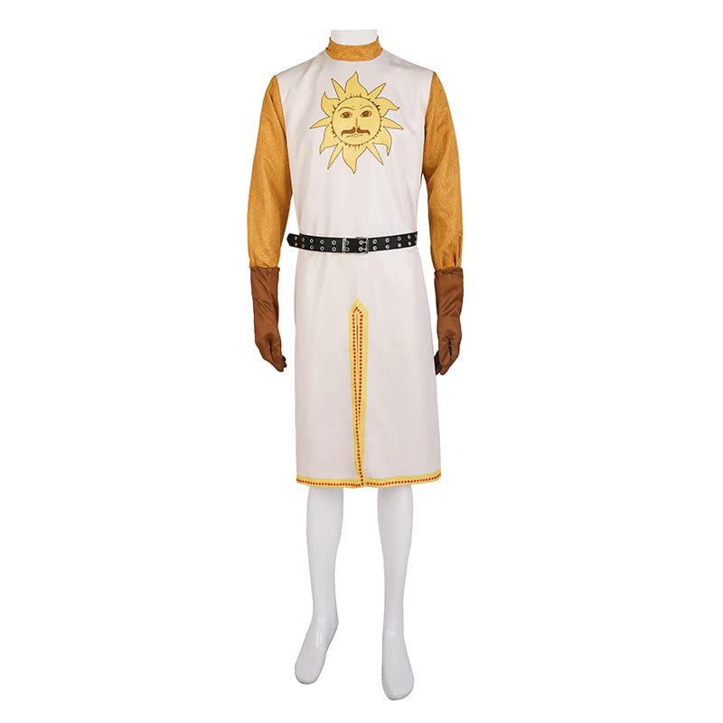 King Arthur Costume for Adults, front view on a white background