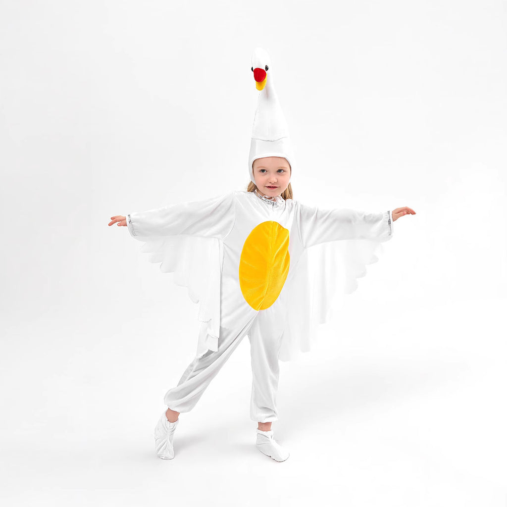 Swan Animal Costume for Kids and Adults, product photo 3 on a white background