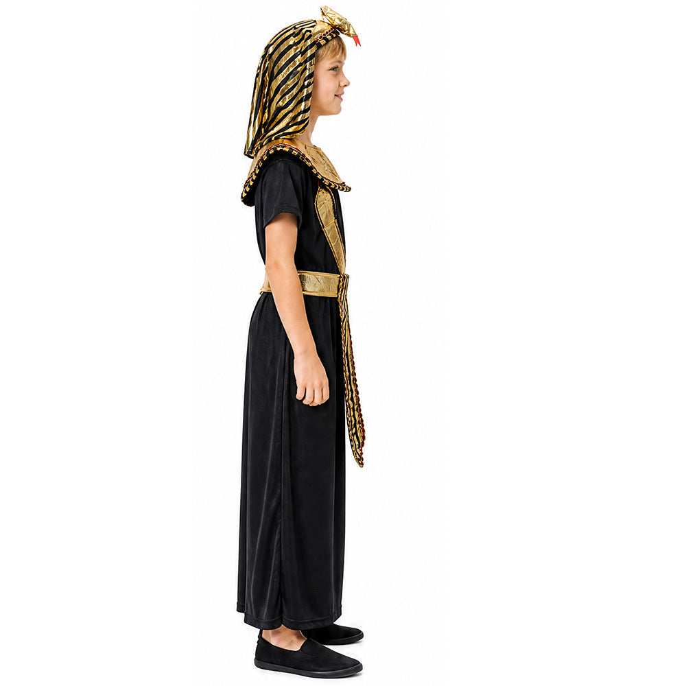 Egyptian Pharaoh Costume for Kids, product photo 2 on a white background