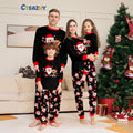 Christmas Family Matching Pajamas Set  Santa Claus Print Sleepwear for Whole Family