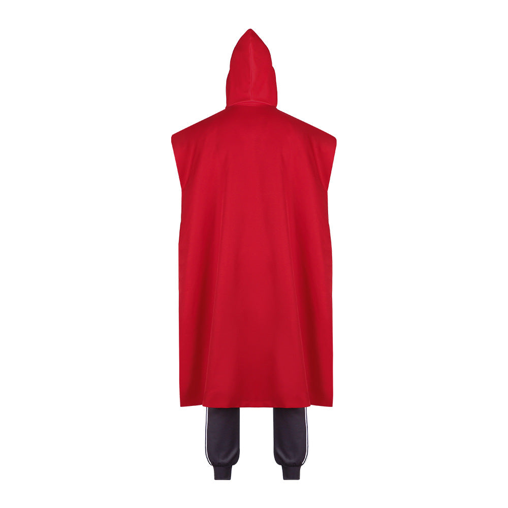 SANDA Santa Claus Cosplay Costume Christmas Santa Three-Tier Anime Cosplay Halloween Costume