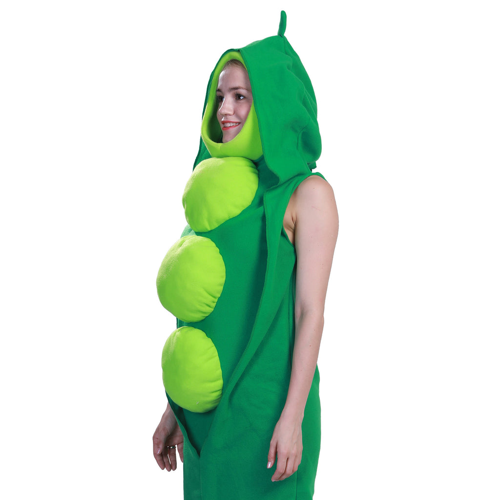Food pea cosplay costume festival carnival vegetable stage costume halloween