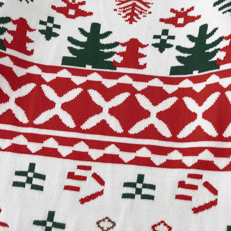 Christmas sweater baby base pullover knit sweater