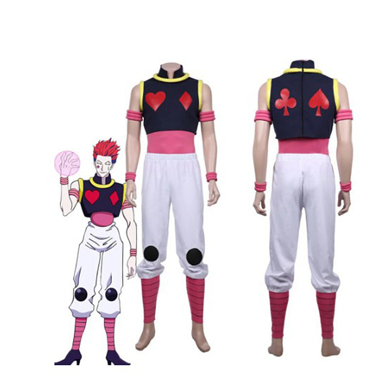 Hunter x Hunter Hisoka Cosplay Costume Adult Halloween Anime – photo 4