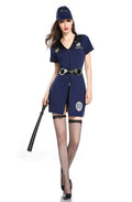 Police Officer Costume for Women, product photo 5 on a white background