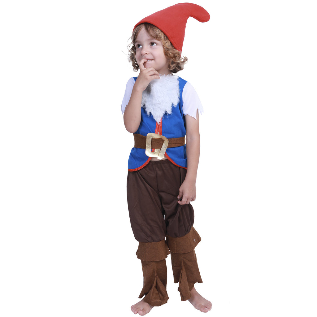 Christmas Elf Mushroom Costume Kids Holiday Group Show Set