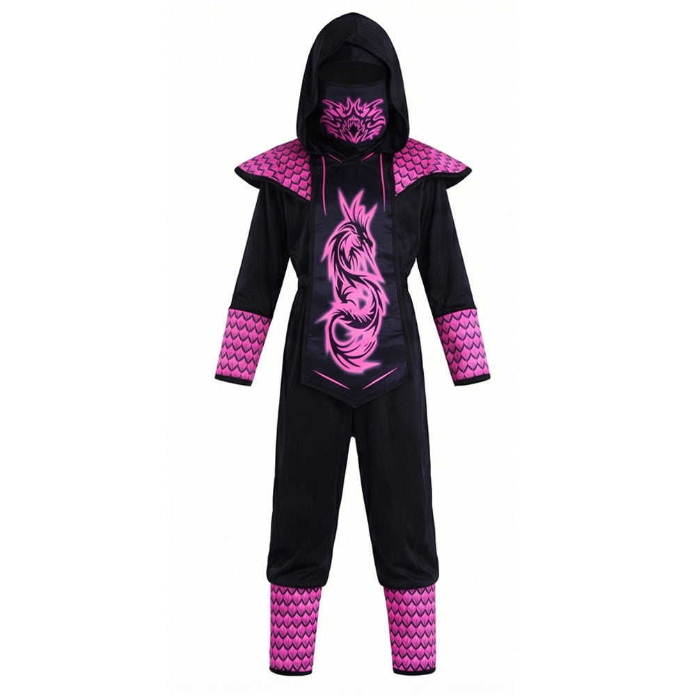 Festival Ninja Cosplay for Kids, product photo 4 on a white background