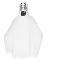 Ghostface Hooded Cloak Costume Adult Halloween Horror Cosplay Cape One Size