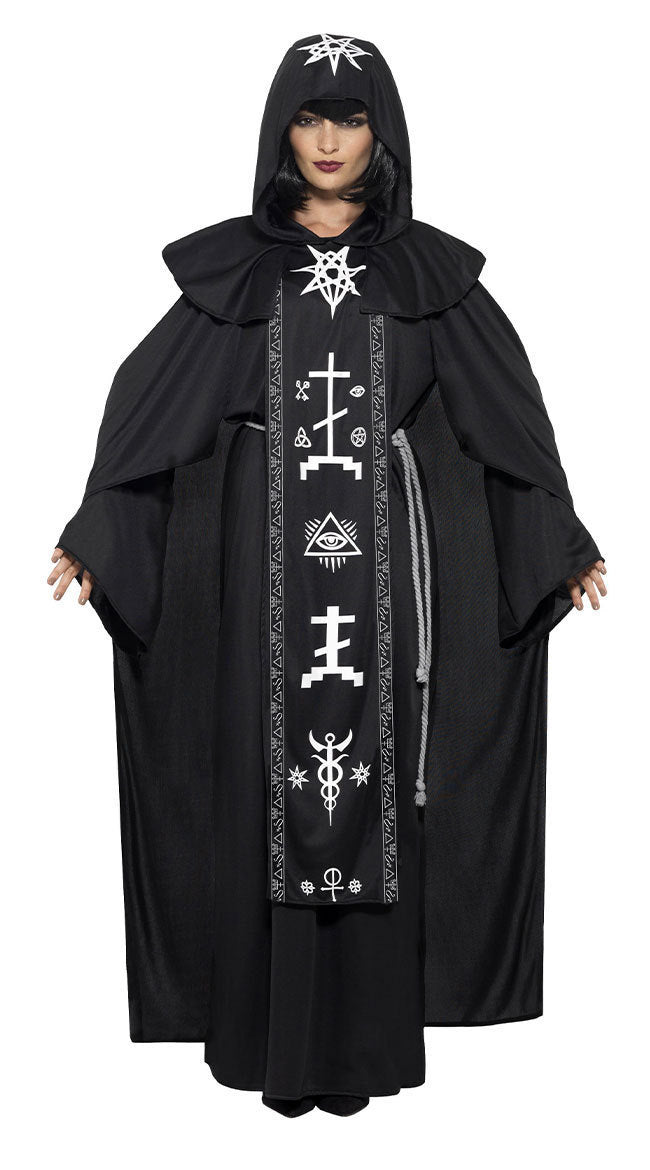 Wizard Robe for Kids and Adults, product photo 3 on a white background