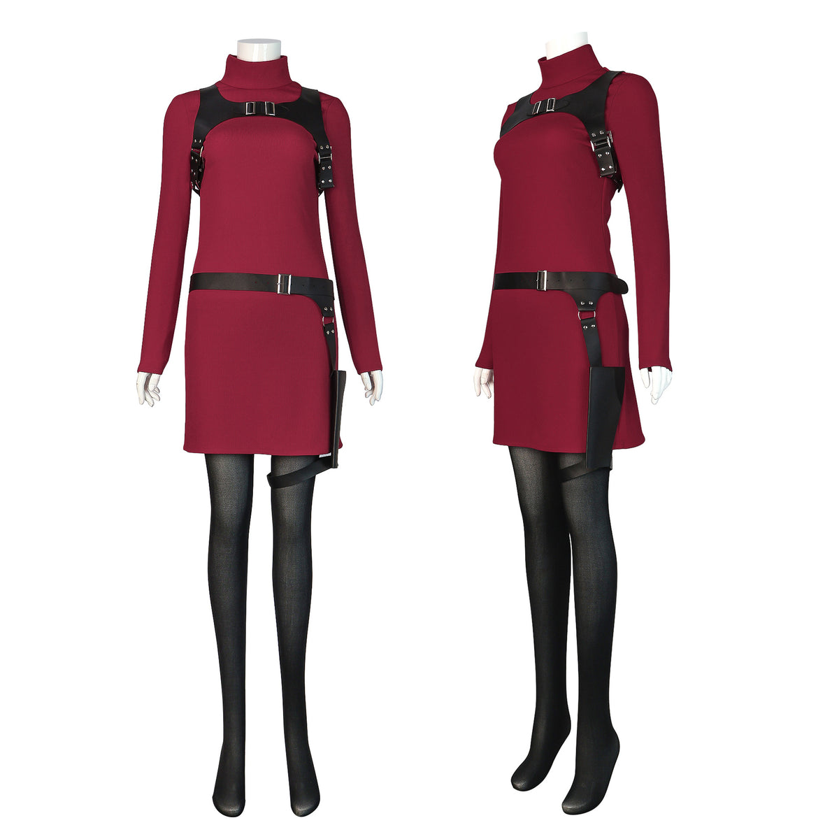 Spy Agent Costume for Women, product photo 2 on a white background