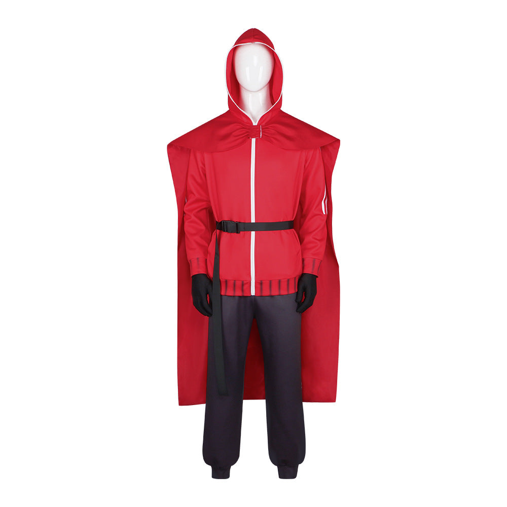 SANDA Santa Claus Cosplay Costume Christmas Santa Three-Tier Anime Cosplay Halloween Costume