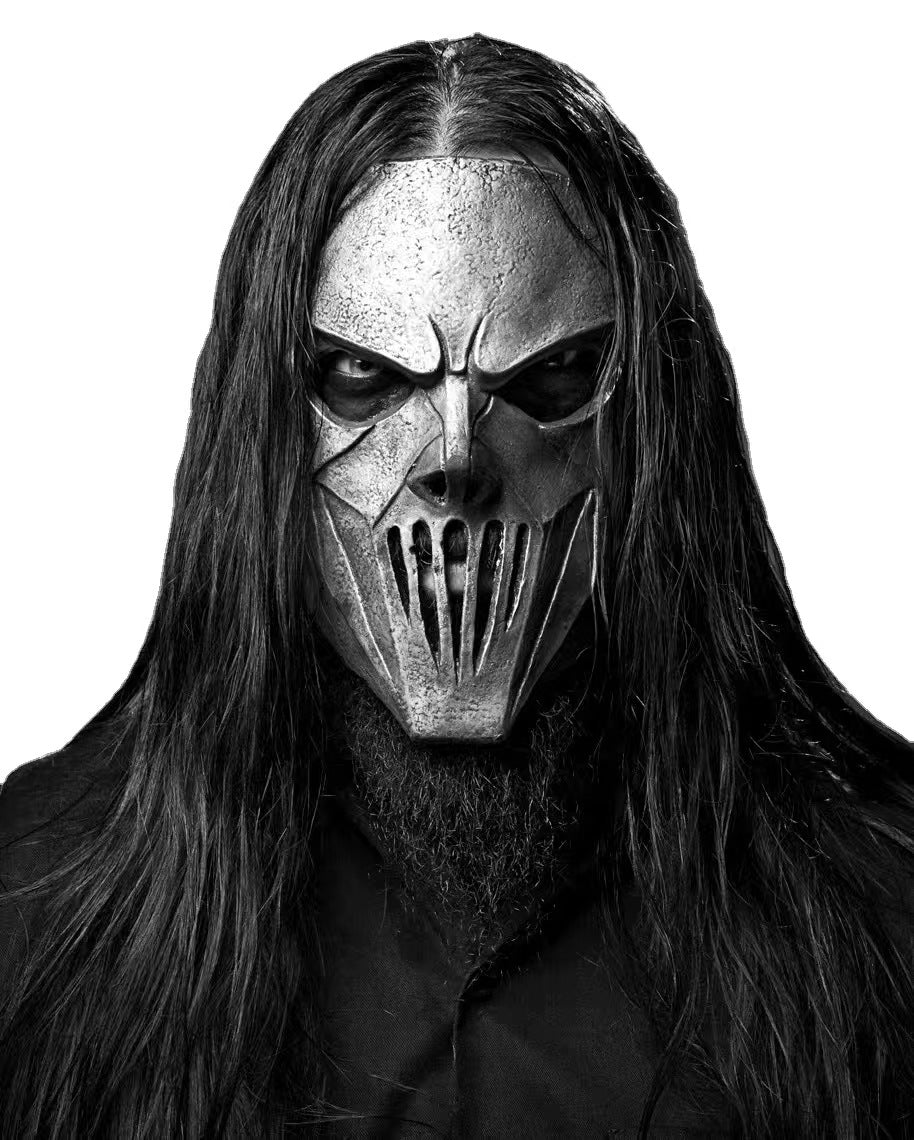 Slipknot Style Clown Latex Mask for Adults, costume photo