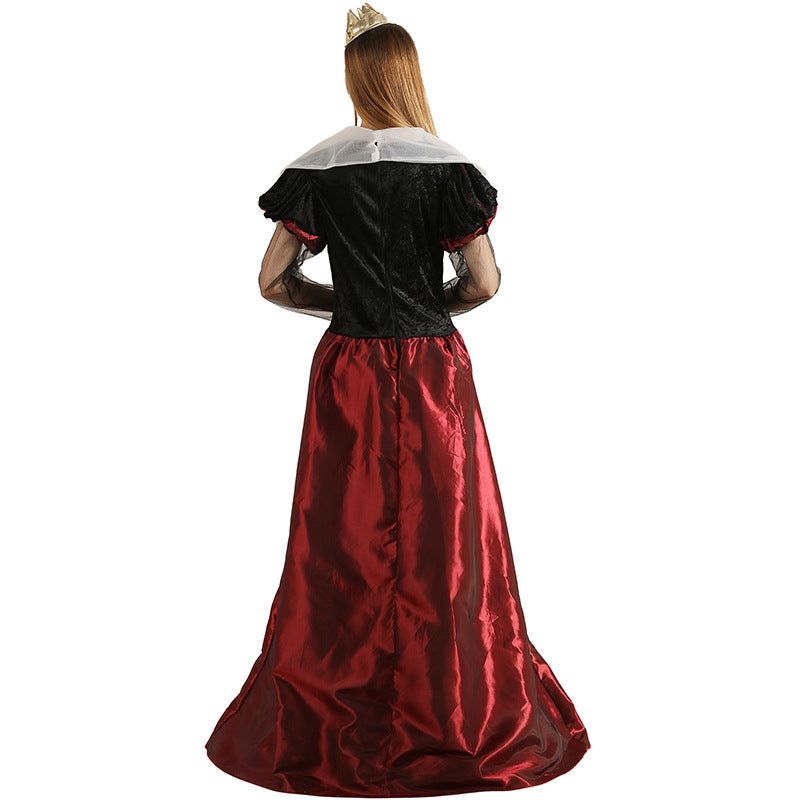 Storybook King and Queen Couple Costume for Couples, product photo 3 on a white background