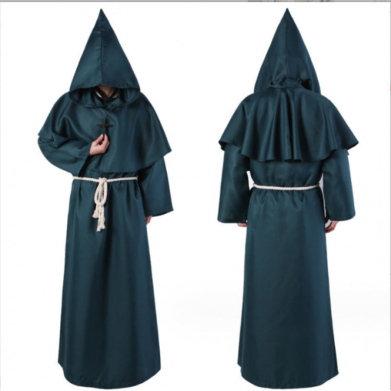 Medieval Monk Robe for Adults, costume photo 8
