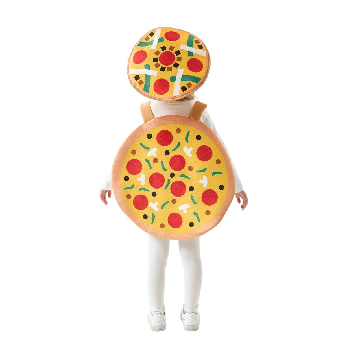 Funny Pizza Costume Creative Food Performance Outfit Children's Stage Costume