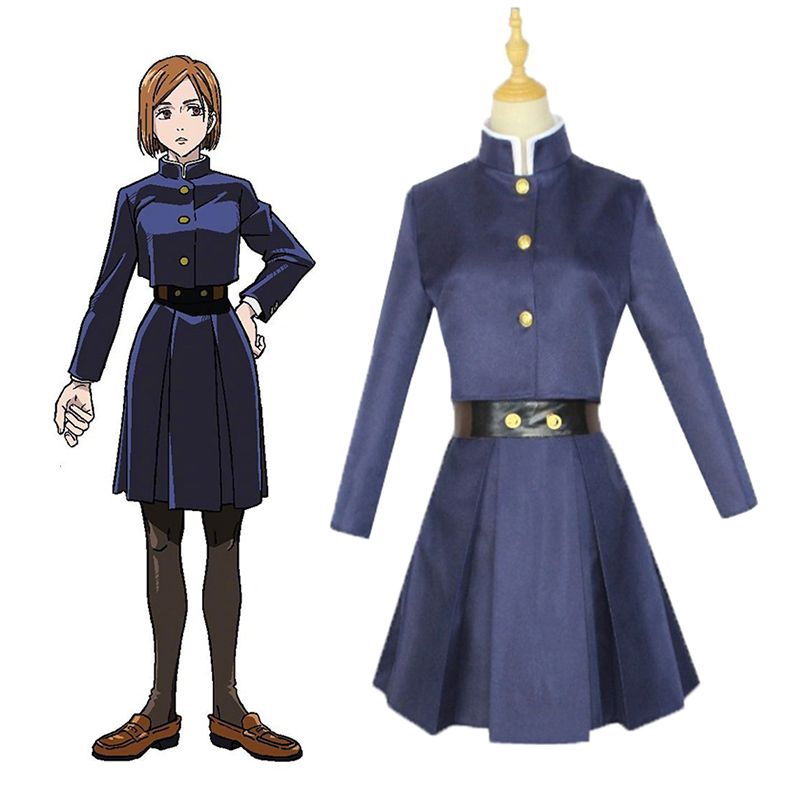 Jujutsu Kaisen Nobara Kugisaki Cosplay Costume Women Adult Halloween