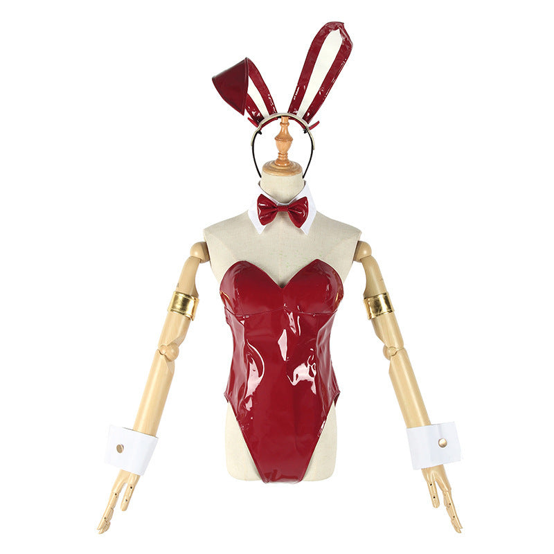 DARLING in the FRANXX national team cosplay costume 02 bunny girl cosplay costume leather jacket