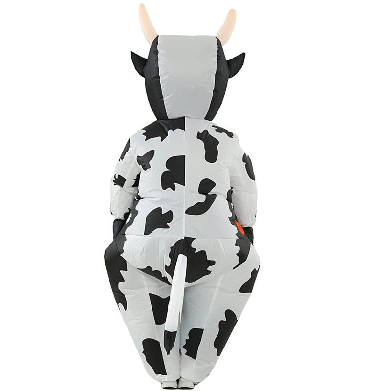 Inflatable Cow Costume for Adults, product photo 3 on a white background