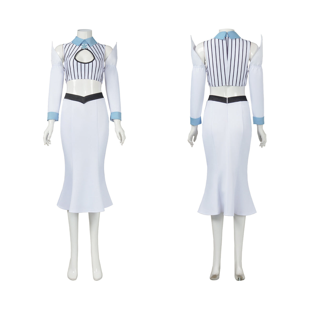 Orihime Inoue Cosplay Costume Sexy White Shirt Skirt Suit Halloween Carnival Costume