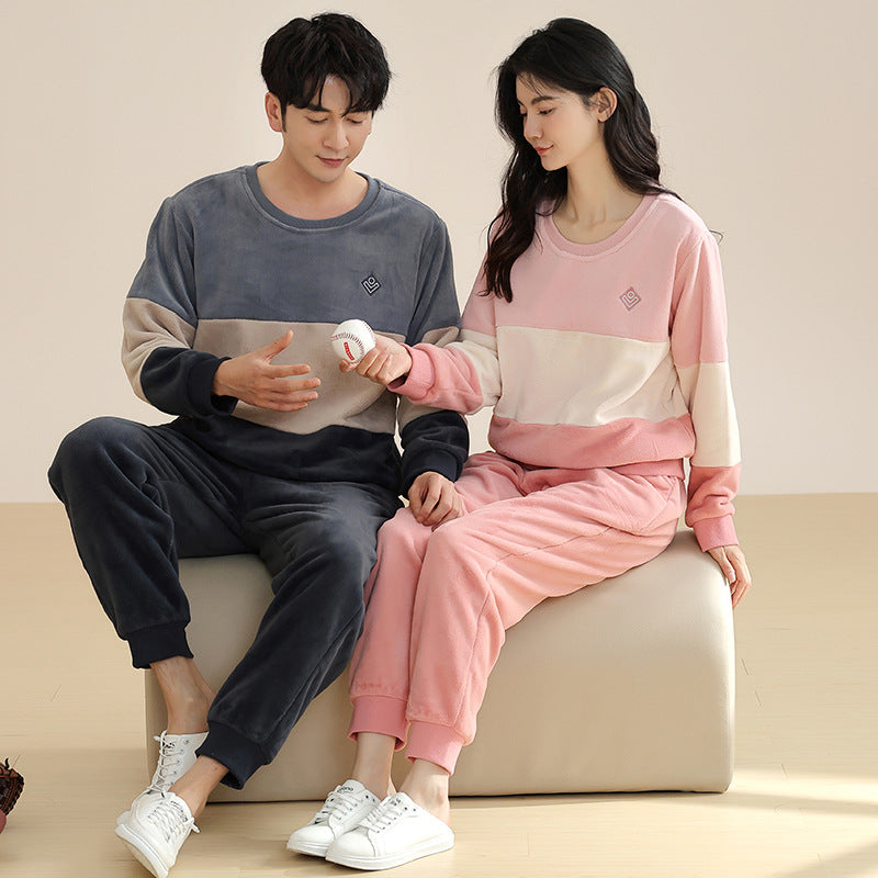 Pajamas for couples can be worn as outerwear