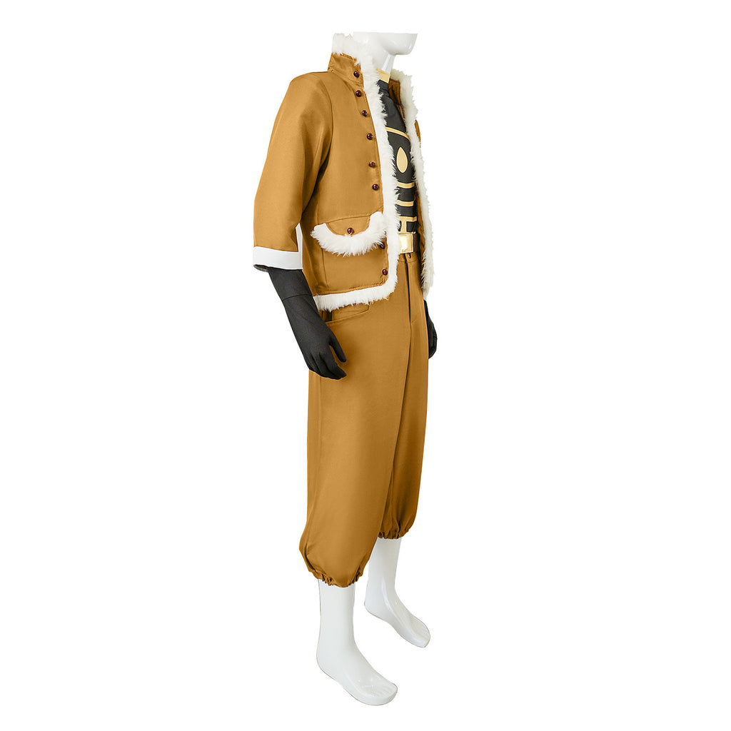 Winged Anime Hero Costume for Adults, product photo 2 on a white background