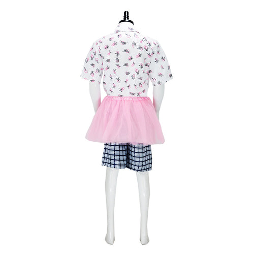 Pet Detective Pink Dress for Adults, product photo 2 on a white background