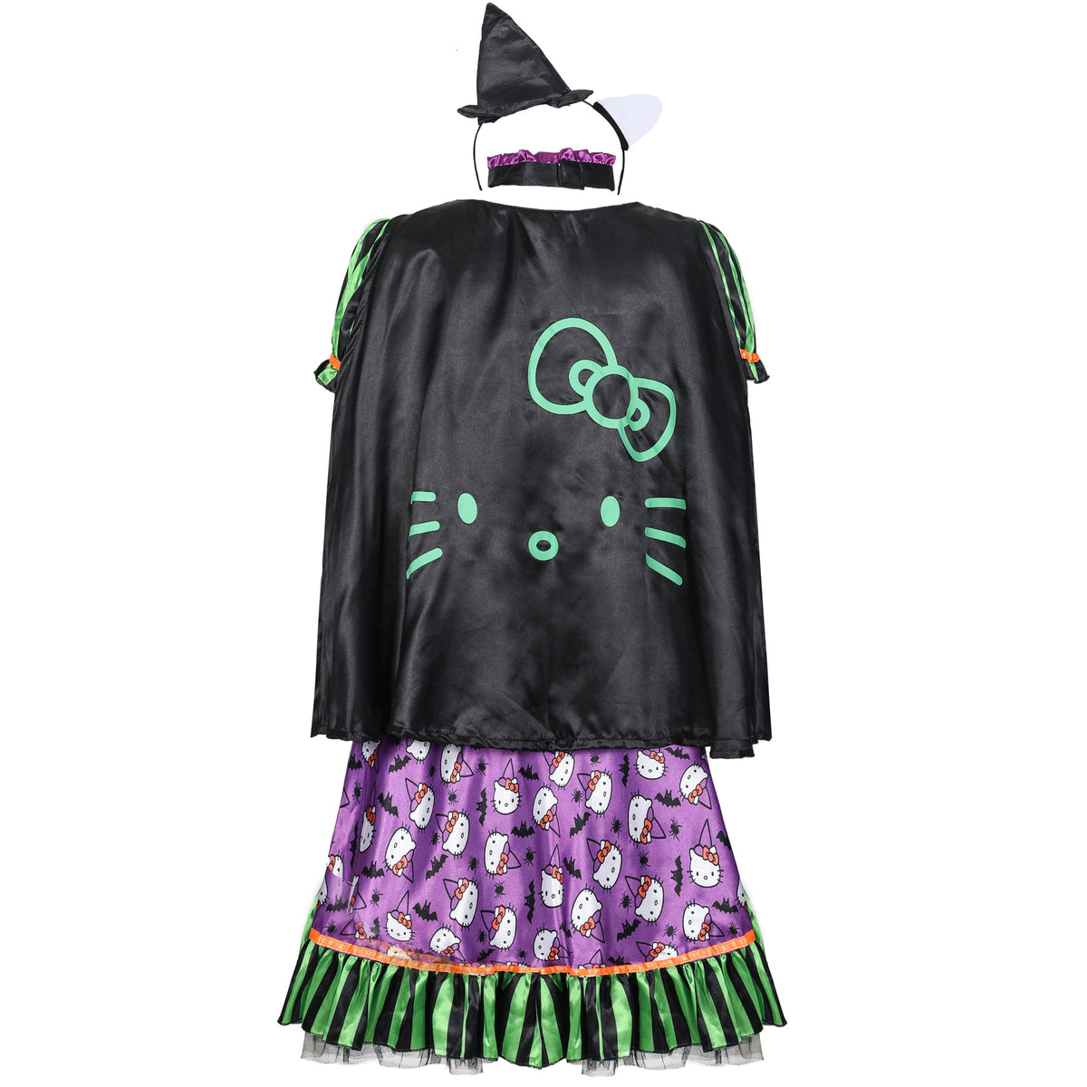 Circus Clown Costume for Women, product photo 4 on a white background