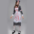 Zombie Vampire Nurse Costume for Women, costume photo