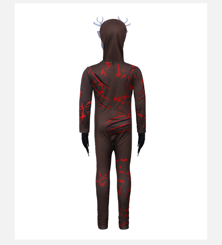 Deer Monster Costume for Kids and Adults, product photo 5 on a white background