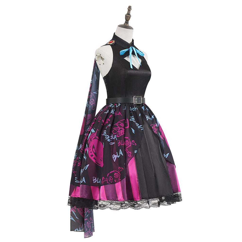 Arcane Jinx Cosplay Costume Women League of Legends Adult Halloween