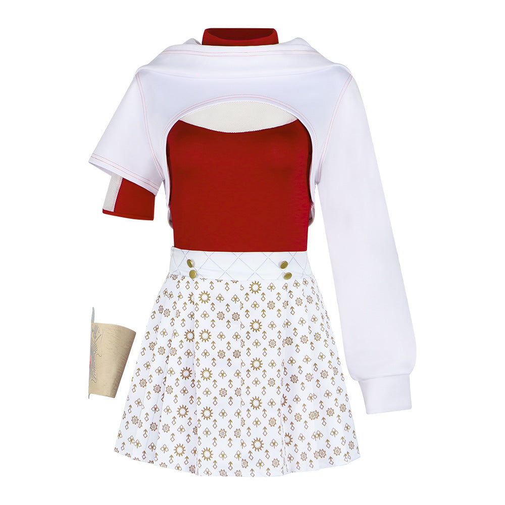 Zombies High School Addison Costume for Adults, product photo 4 on a white background