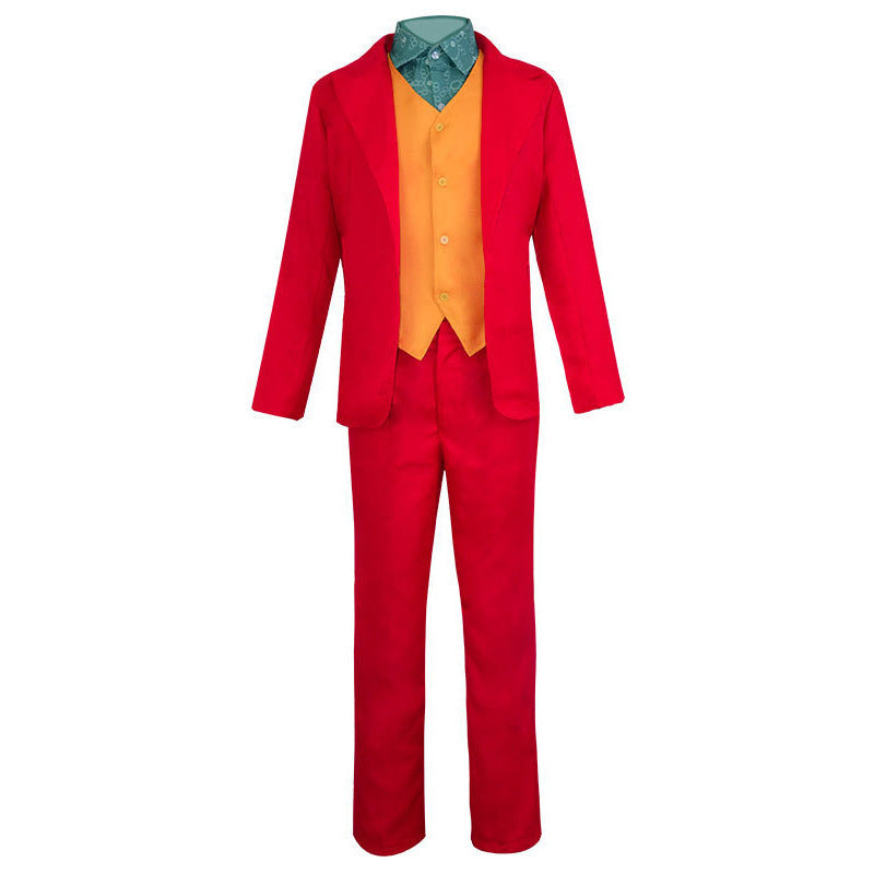Red Suit for Adults, product photo 2 on a white background