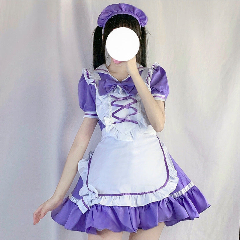 Purple Maid Princess Costume for Women, costume photo 2
