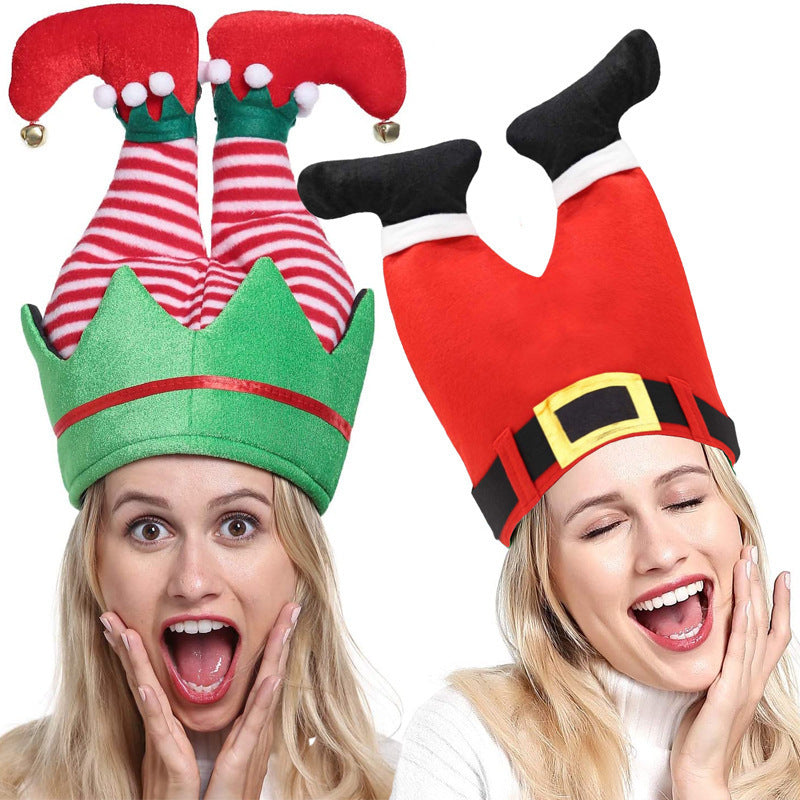 Christmas Decorations Christmas Hat Kids Adult Pants Hat Elf Hat Party Decoration Supplies