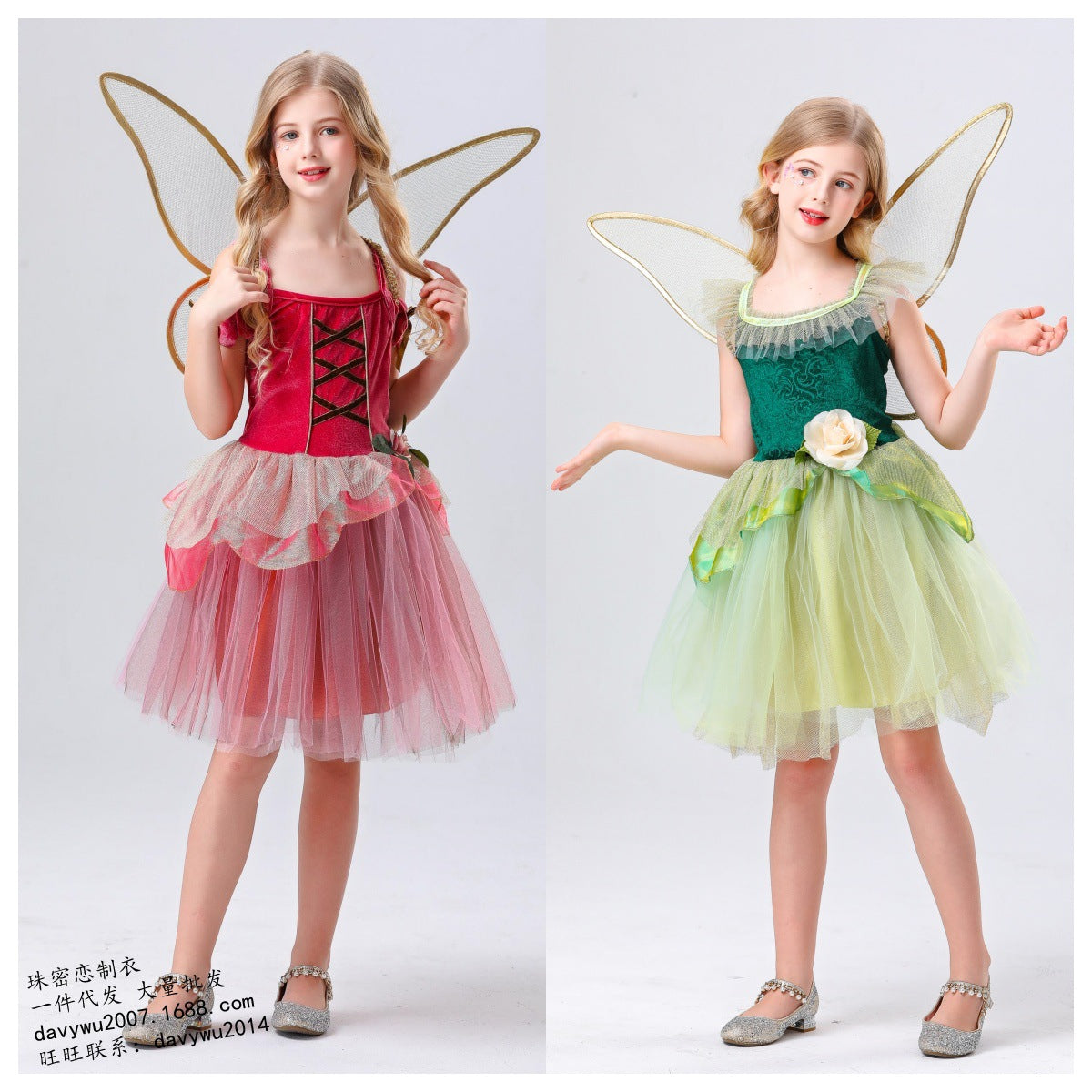 Firefly Fairy Princess Dance Costume for Girls, costume photo
