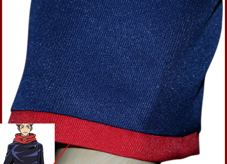 Anime Sorcerer Student Uniform for Adults, costume photo 3