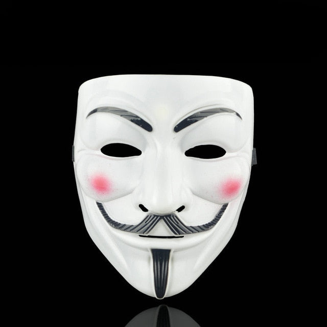 Guy Fawkes V for Vendetta Mask for Adults, costume photo 5