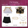 KPop Demon Hunters Zoey Costume Cosplay Halloween Anime Outfit